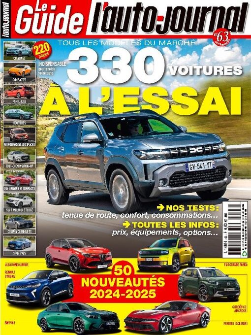 Title details for L'auto Journal by Editions Mondadori Axel Springer (EMAS) - Available